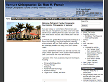 Tablet Screenshot of frenchfamilychiropractic.com